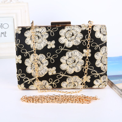 Moonflower Design Evening Clutch Purse - Click Image to Close